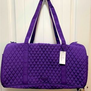 Vera Bradley large travel duffle NEW
